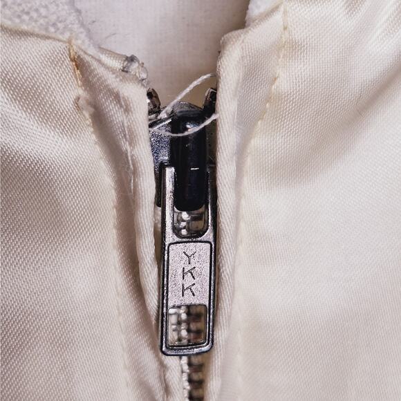 Vintage American Legion Satin Bomber Jacket Artisto Jac Men's L Seaside Post 591 - Picture 9 of 12